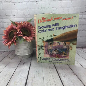 vintage the drawing course book 1983 drawing with color and imagination